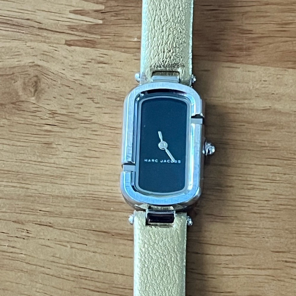 Marc Jacobs Gold Rectangular Watch - image 2